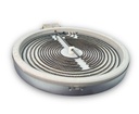 G.E Range Ceramic Dual Surface Burner  - WG02F04491,  REPLACES: WB30X38934 WB30X38934 WB23M0010 WB23M10 WB30T10005 WB30X10007 WB30X5142 4963628 AP6996761 PS16225972 EAP16225972 PD00068119 INVERTEC