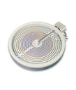 G.E Range Ceramic Dual Surface Burner  - WB30X24134,  REPLACES: 4465257 AP6032214 PS11762586 EAP11762586 PD00057173