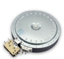 G.E Range Ceramic Surface Burner  - WG02F04327,  REPLACES: WB30T10097 WS01F01172 WB30X38928 WB30K10010 AP6996759 PS16225969 EAP16225969 PD00070734 INVERTEC