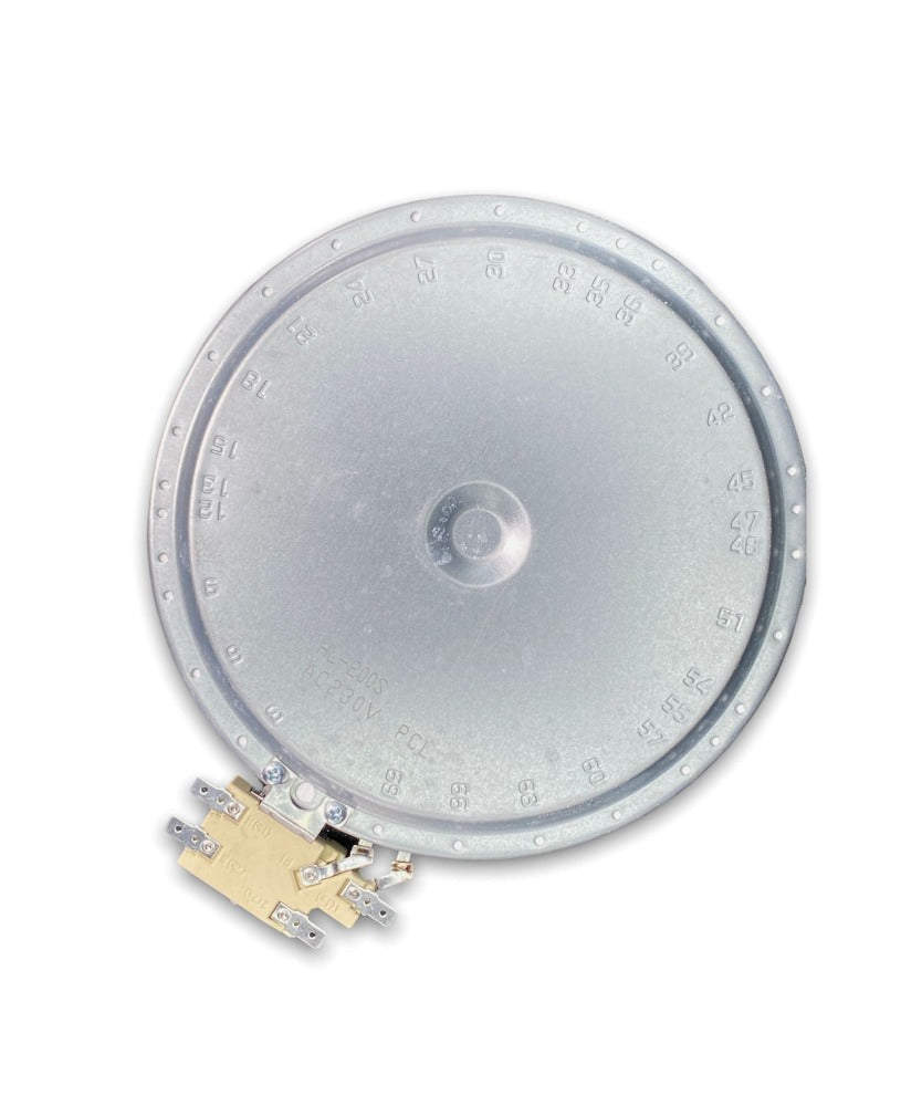G.E Range Ceramic Surface Burner - WS01F07203,  REPLACES: WB30X26465 A EA11774672 EAP11766620 EAP11774672 PS11766620 PS11774672 WB30X26465 WS01F01175 WB30K10013 PD00035765 INVERTEC