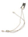 GE Range Flat Gas Igniter, Hot Surface - WG02F06529 or WB02X10016, REPLACES: PD00042950 WB2X10016 1704 AP2009619 PS241804 EAP241804 WB02X10016 INVERTEC