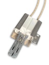 GE Range Flat Gas Igniter, Hot Surface - WS01F01198 or WB13X25262, REPLACES: WB13K10041 4464422 AP5985820 PS11725183 EAP11725183 223C3381G036 PD00025749 INVERTEC