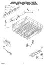 Upper Dishrack Roller Assembly