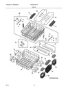 Lower Dishrack Assembly