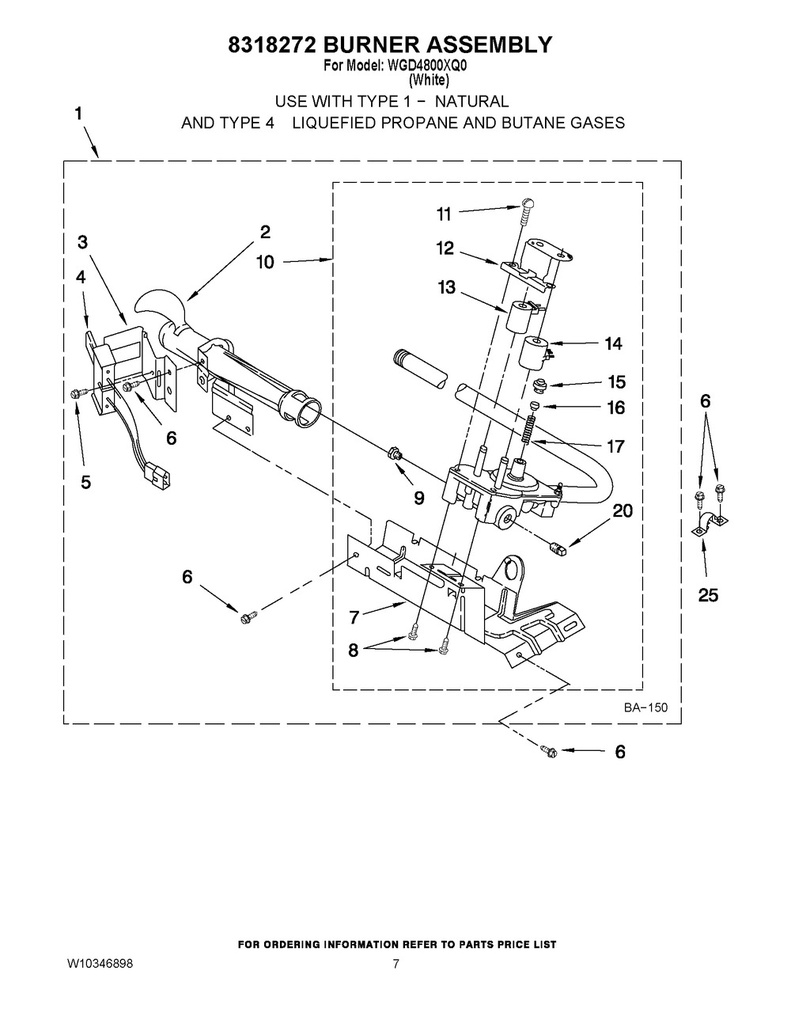 Gas Burner Assembly