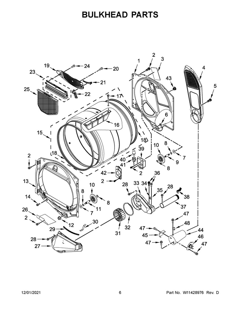 Outlet Housing Seal