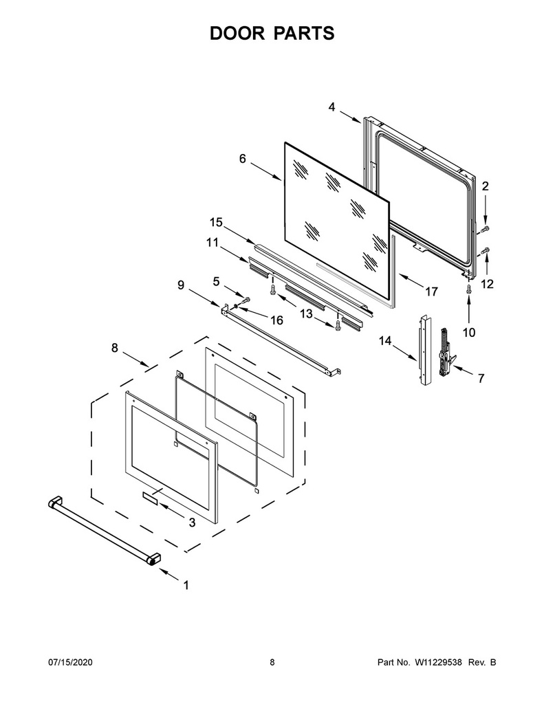 Outer Door Panel (Stainless)