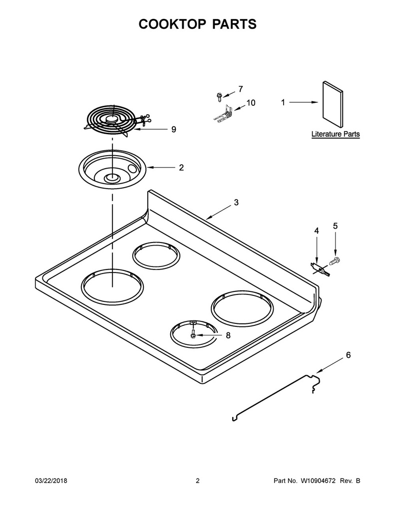 6 Inch Burner Drip Pan