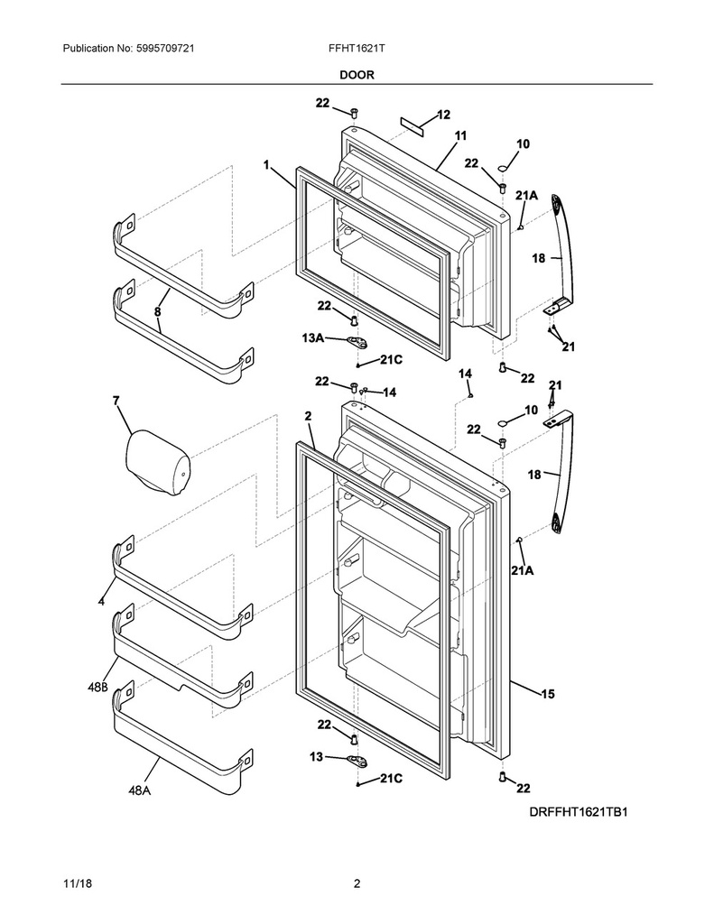 Door Gasket (White)