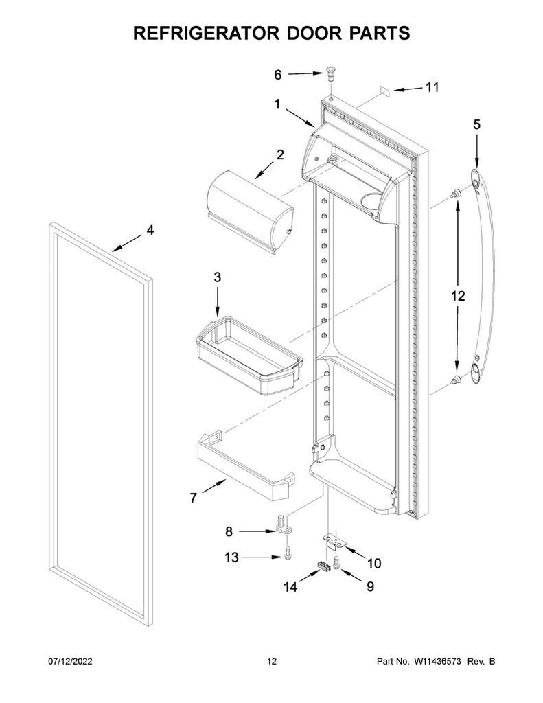 Door Handle (Stainless)