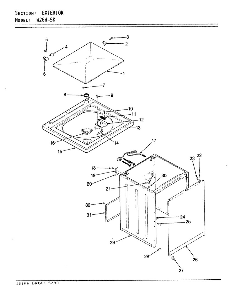 Lid Hinge (Female)
