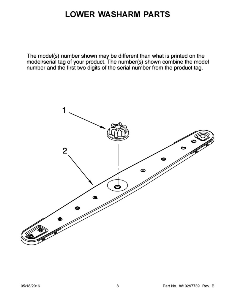 Wash Arm Cap
