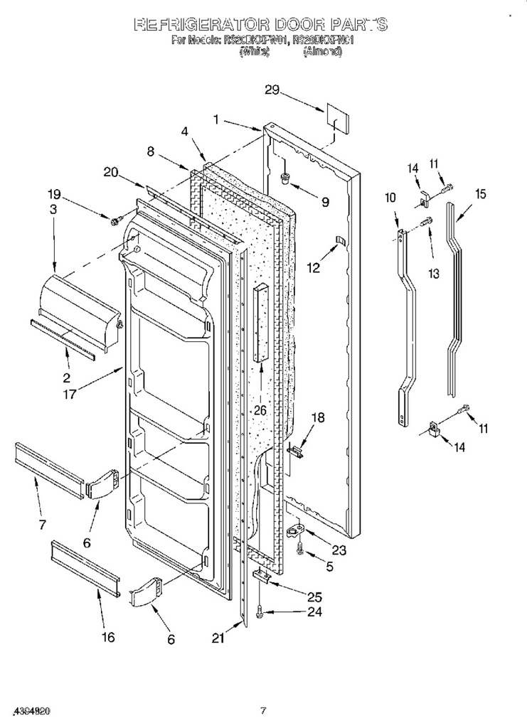 Shelf Retainer Bar Support