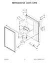 Fresh Food Door Gasket (Beige)