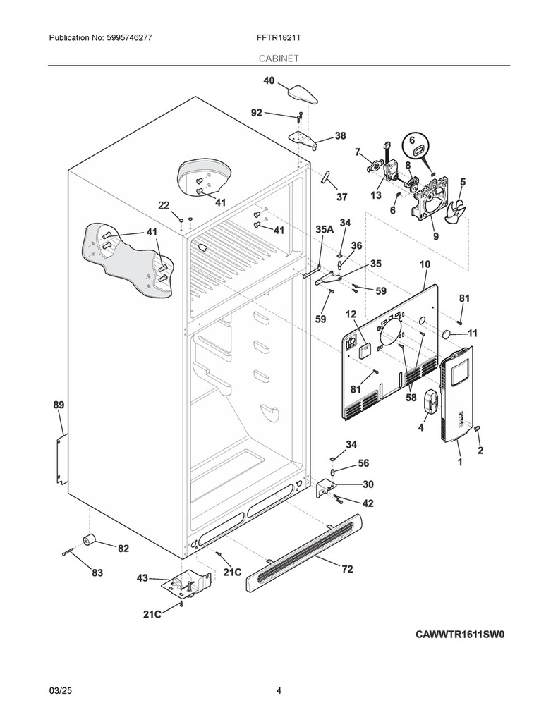Lower Hinge Bracket