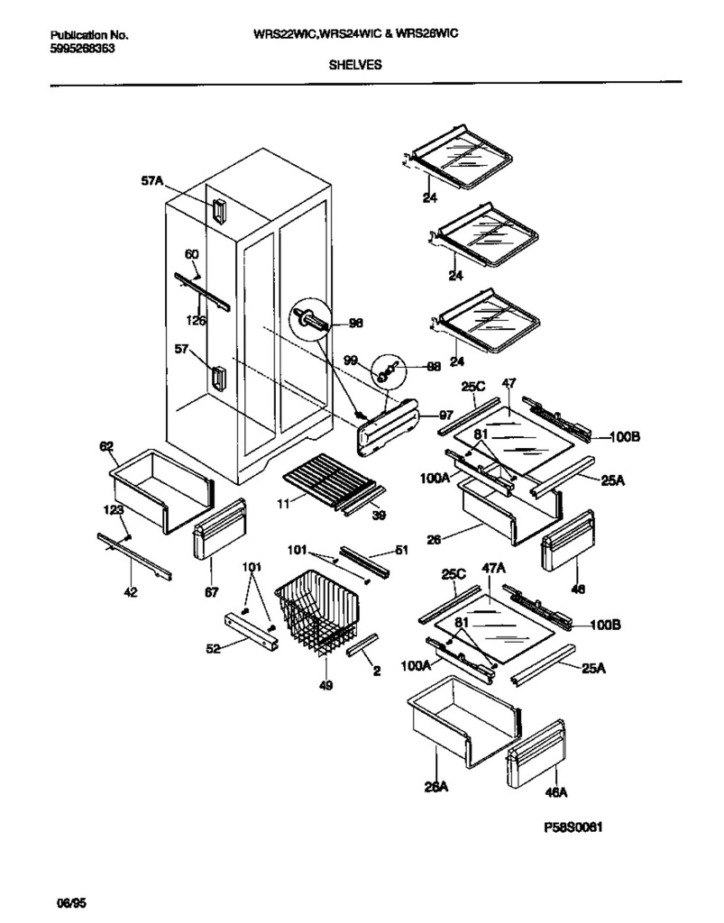 Upper Crisper Drawer