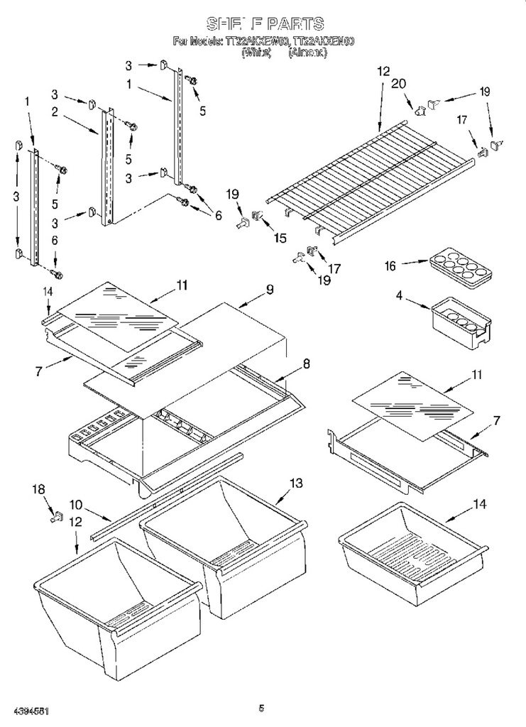 Shelf Support Kit