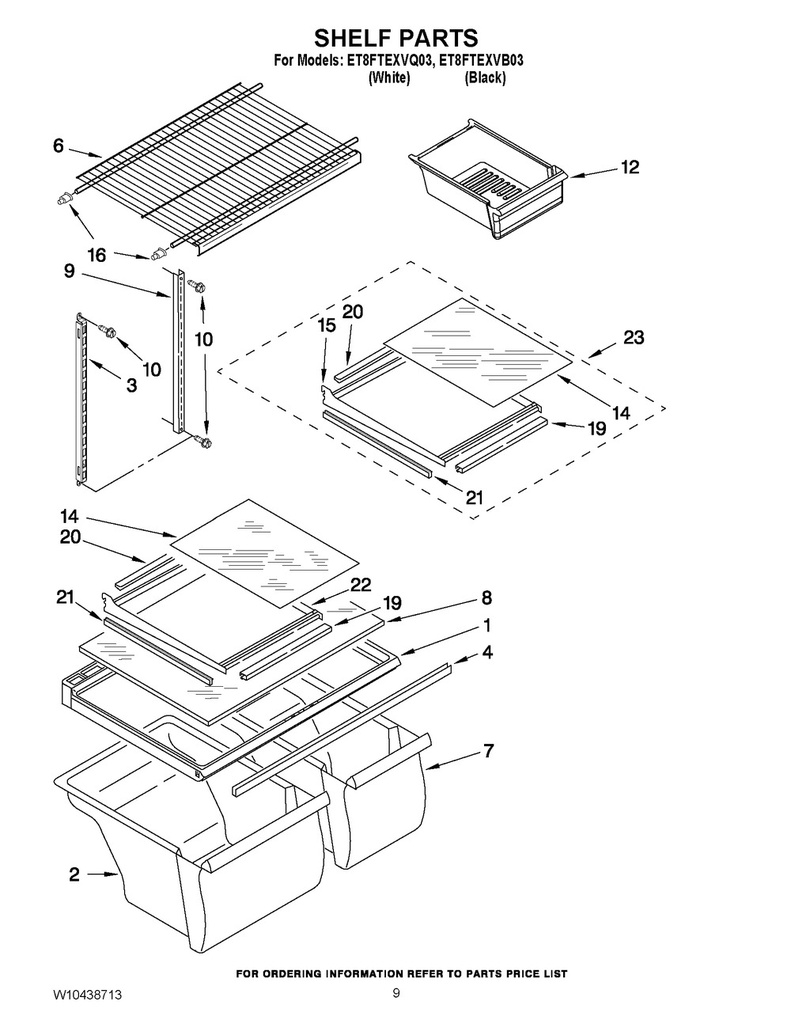 Crisper Frame Cover