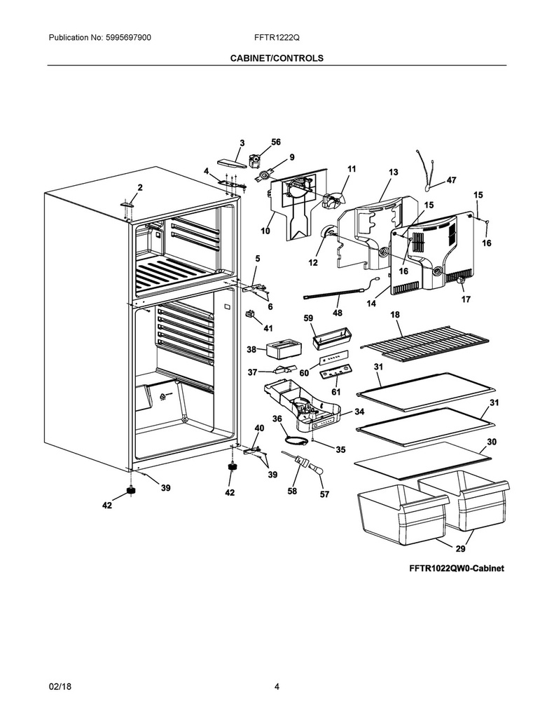 Crisper Drawer (Clear)
