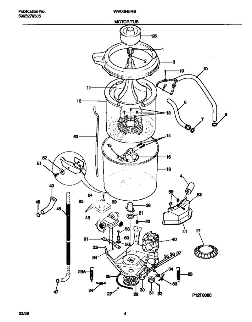 Drain Pump & Motor