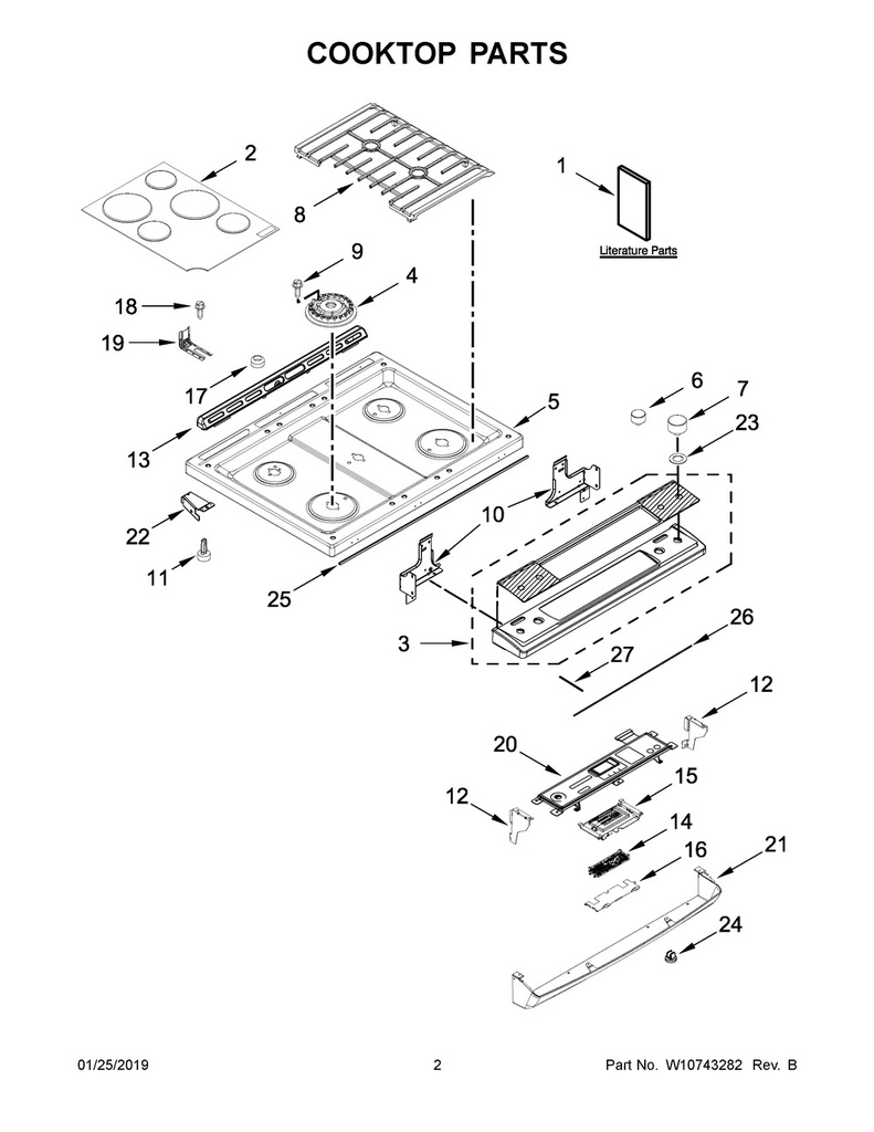 Surface Burner Base