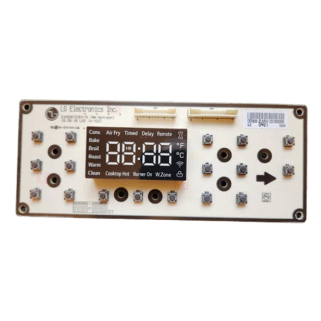 LG Range Display Control Board - EBR89296401