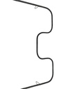 Whirlpool Range Oven Bake Heating Element - WP74010761, Replaces: 0E00104999