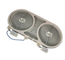 Whirlpool Range Radiant Surface Bridge Element/Burner - W10823695,  REPLACES: 8285848 WP8285848 4458716 AP6030925 PS11764905 EAP11764905 PD00043775 INVERTEC