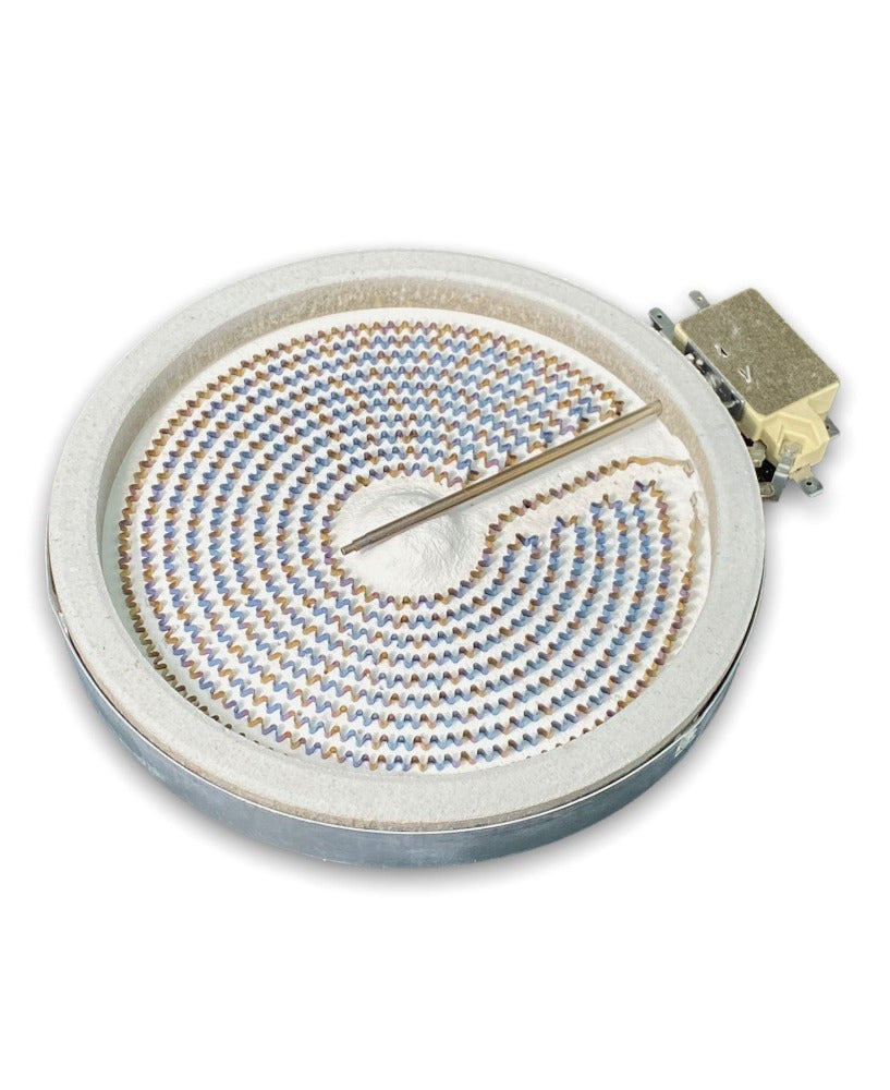 Whirlpool Range Surface Element /Burner - W10823693 or WP8185638,  REPLACES: 3191982 4380011 4381792 71001624 71002434 74004473 74007838 7406P313-60 7406p349-60 8185638 8285468 9750753 WP8185638 Y04100063 Y04100305 Y04100438 PD00030973 INVERTEC
