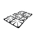 Frigidaire Range Grate Set - A00263801