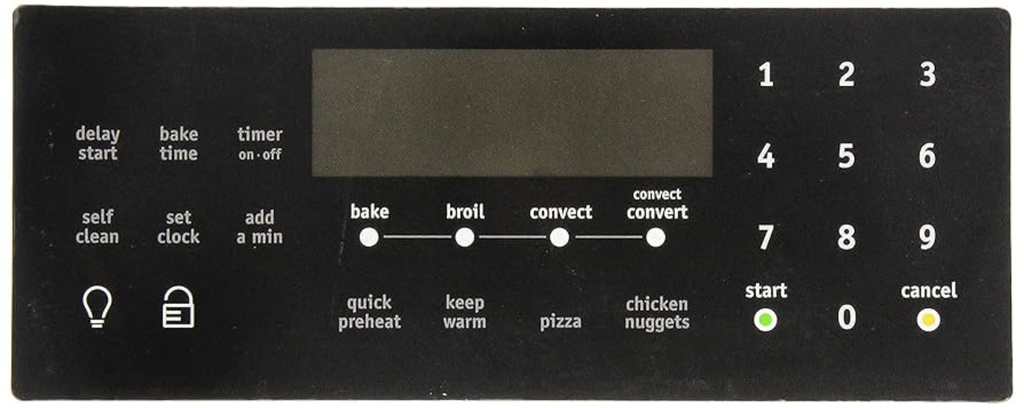 Frigidaire Range Oven Membrane Switch - 316419821