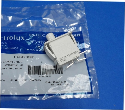 Frigidaire Dryer Door Switch - 134813601, Replaces: 131843101