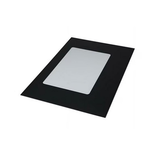 Whirlpool Range /Oven Outer Glass Door (Black) - WPW10118455, Replaces: 3194426