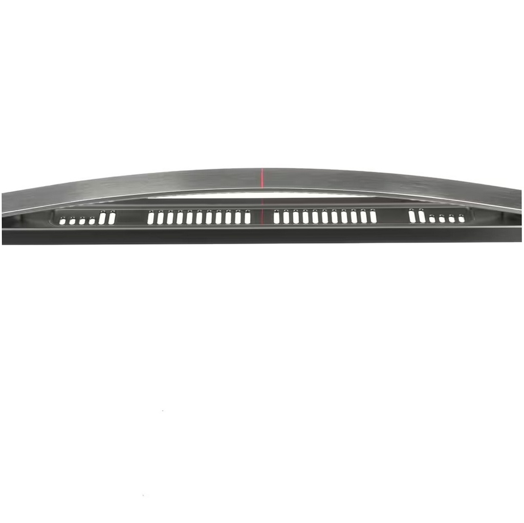Whirlpool Range /Oven Door Handle & Vent Assembly (Stainless) - W11449263, Replaces: W11241393