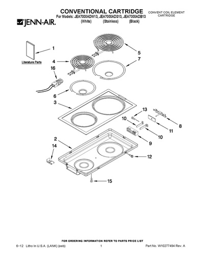 Whirlpool Range /Oven 8 Inch Drip Pan - 715878, Replaces: 5-80037