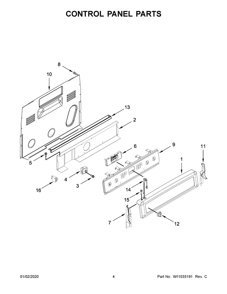 Whirlpool Range /Oven Range Breaker, 15 Amp, White - WP9757601