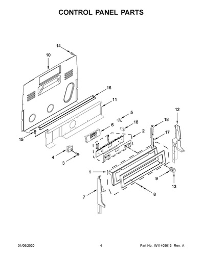 Whirlpool Range /Oven Range Breaker, 15 Amp, Black - WP9757602