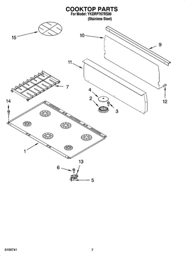 Whirlpool Range /Oven Surface Burner Orifice Holder - WPW10155786, Replaces: 4456622