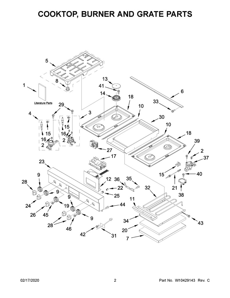 Whirlpool Range /Oven Surface Burner Orifice Holder - WPW10364555, Replaces: W10364555