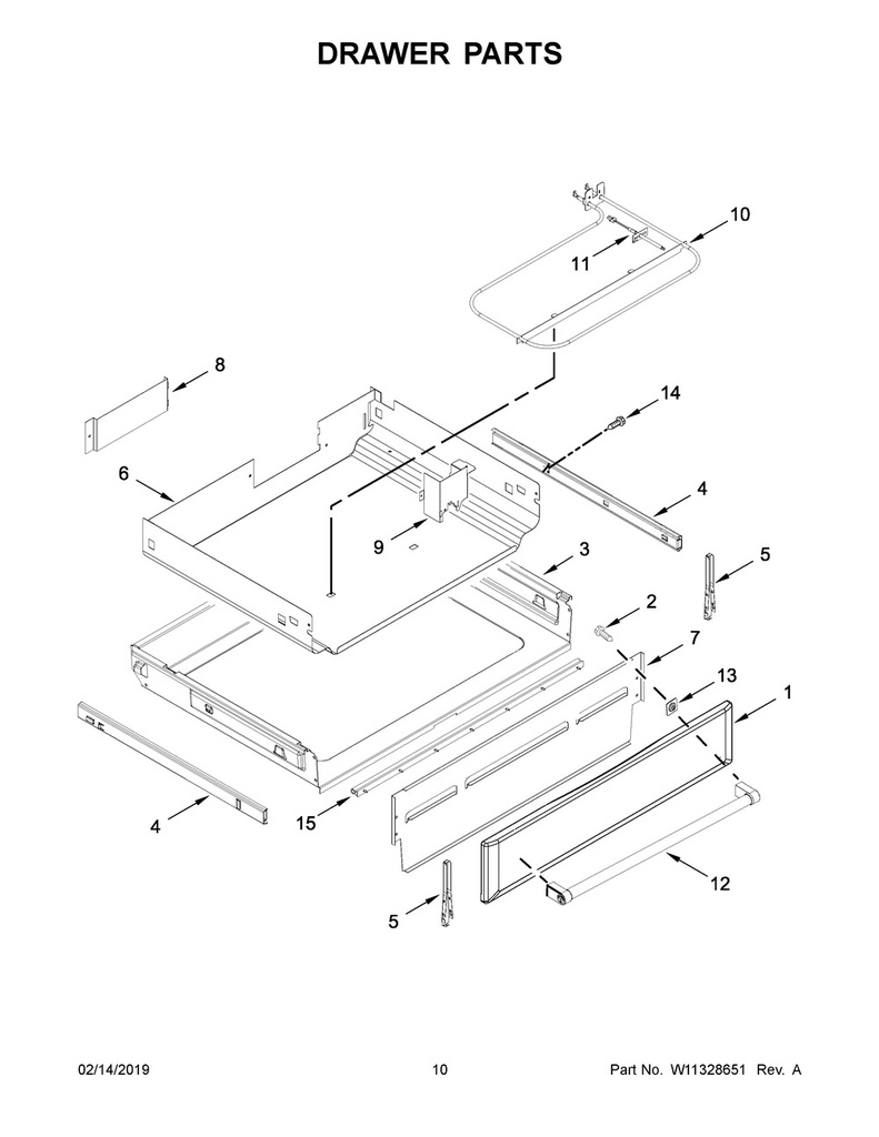 Whirlpool Range /Oven Temperature Sensor - WPW10131827, Replaces: 9763728