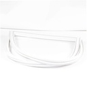 Whirlpool Refrigerator French Door Gasket (White) - W10830189, Replaces: 12723206W