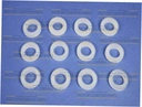 Whirlpool Refrigerator Hinge Washer - WP487802, Replaces: 487802