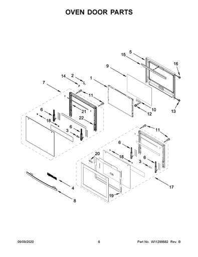 Whirlpool Microwave Jenn-Air Nameplate - WPW10214168, Replaces: W10190709