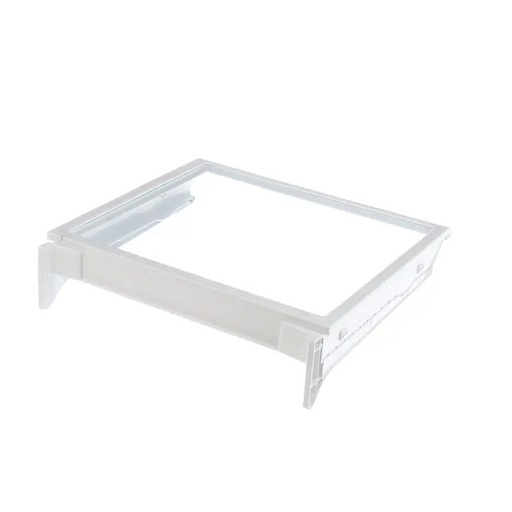 Frigidaire Refrigerator Drawer Cover & Glass - 5304508761, Replaces: 5304508068