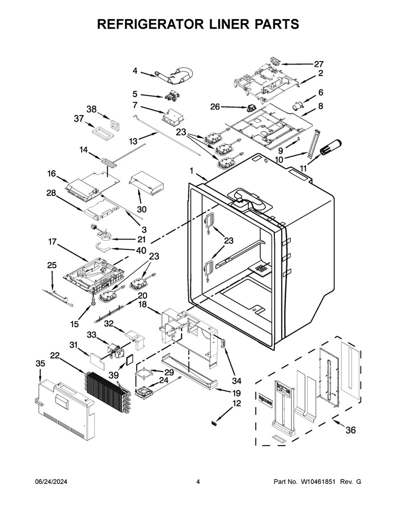 Whirlpool Refrigerator Fresh Frood Fan Support - WPW10389152, Replaces: W10389152