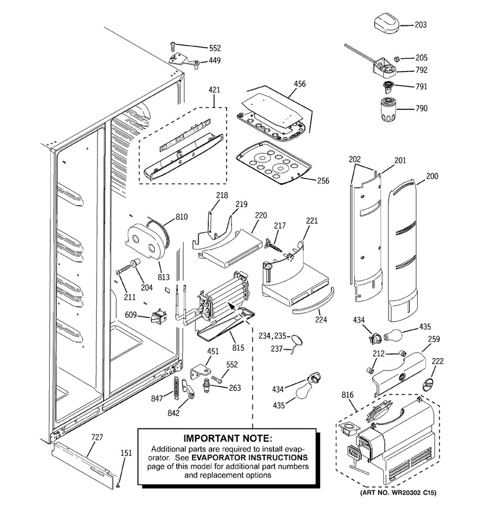 GE Refrigerator Refrigerator Drain Pan - WR01F01869