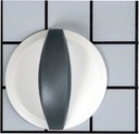 Whirlpool Washer Timer Knob - White/Gray - WP8566022, Replaces: 8566022