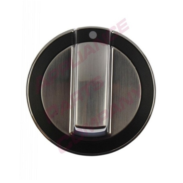 Whirlpool Range /Oven Control Knob (Stainless) - WPW10284885, Replaces: W10284885