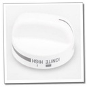 Whirlpool Range /Oven Control Knob (White) - WP8273104, Replaces: 8273104