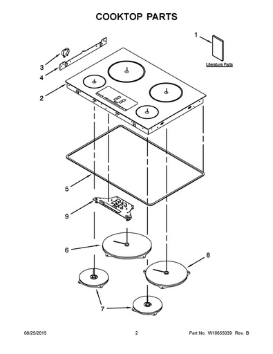 Whirlpool Range /Oven Range Cooktop - WPW10328516